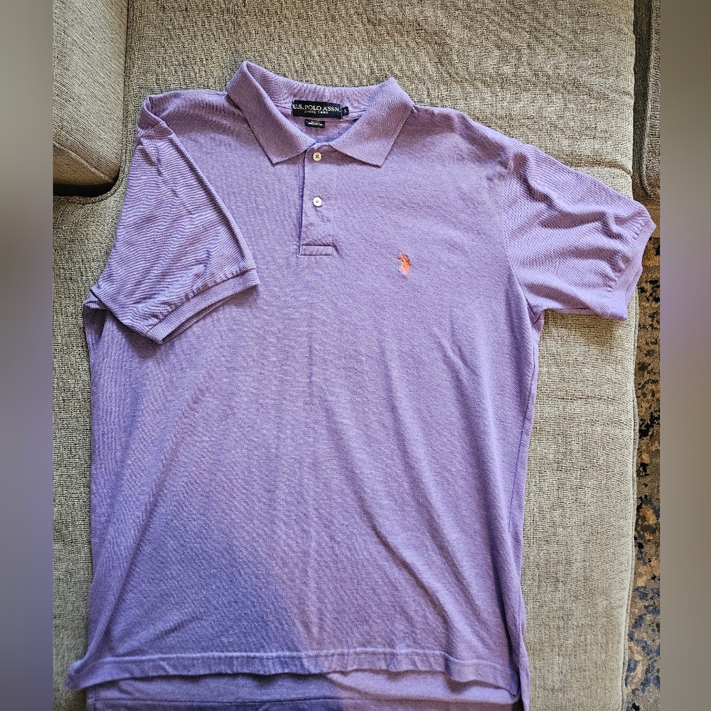 Light purple polo